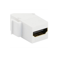 Excel HDMI Keystone Adaptor White